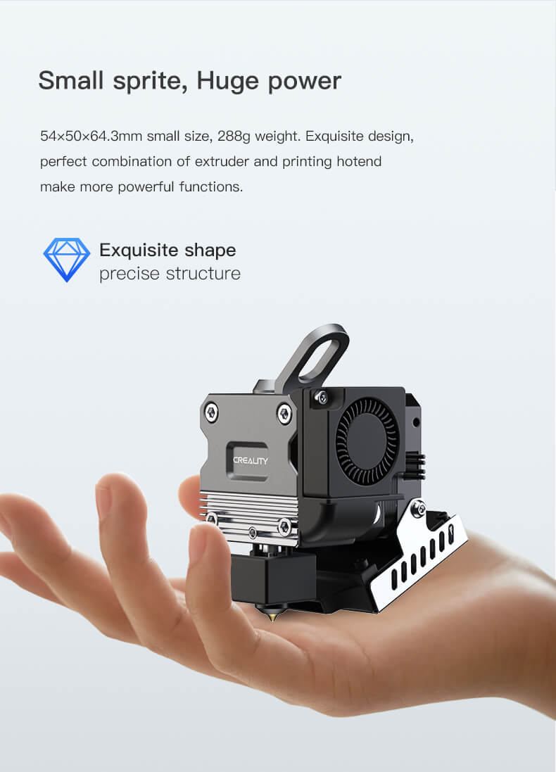 creality Sprite Extruder Pro Kit, full metal hotend kit for ender 3 series