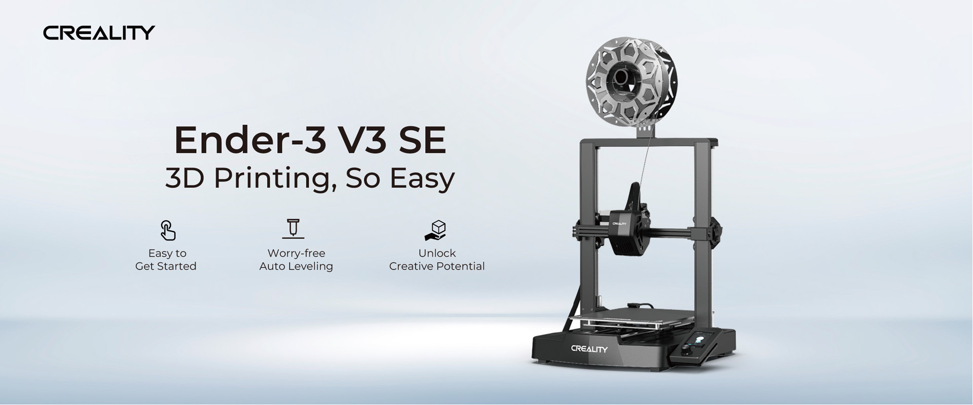 creality ender series 3d printer, ender 3 v3se 3d printer