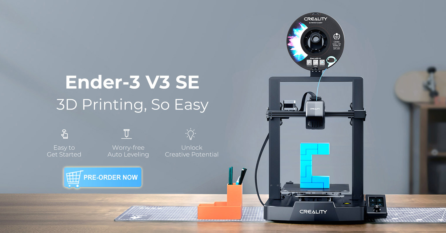 creality ender 3 series 3d printer, ender 3v3 se