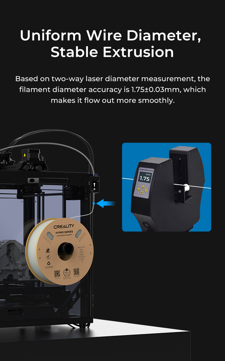 1.75mm 3d printer filament, High-speed 3D Printing Filament