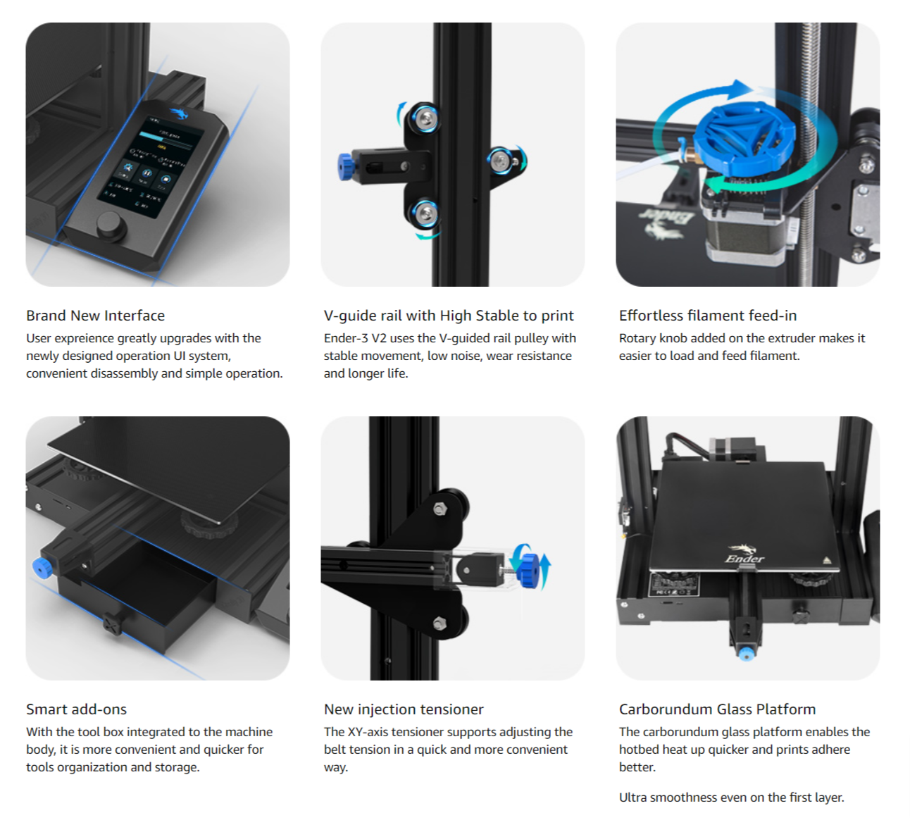 ender 3 v2 upgraded part